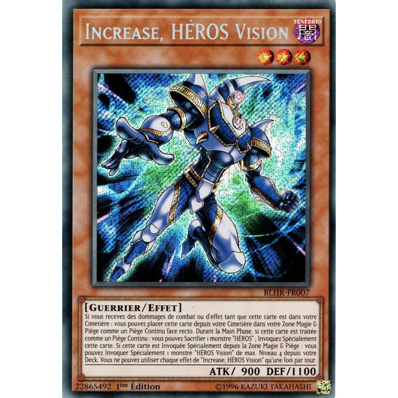 Yu-Gi-Oh-TCG-BLHR-FR007-SE-Increase-H-ROS-Vision-Batailles-de-L-gende-La-Vengeance-du-H-ros