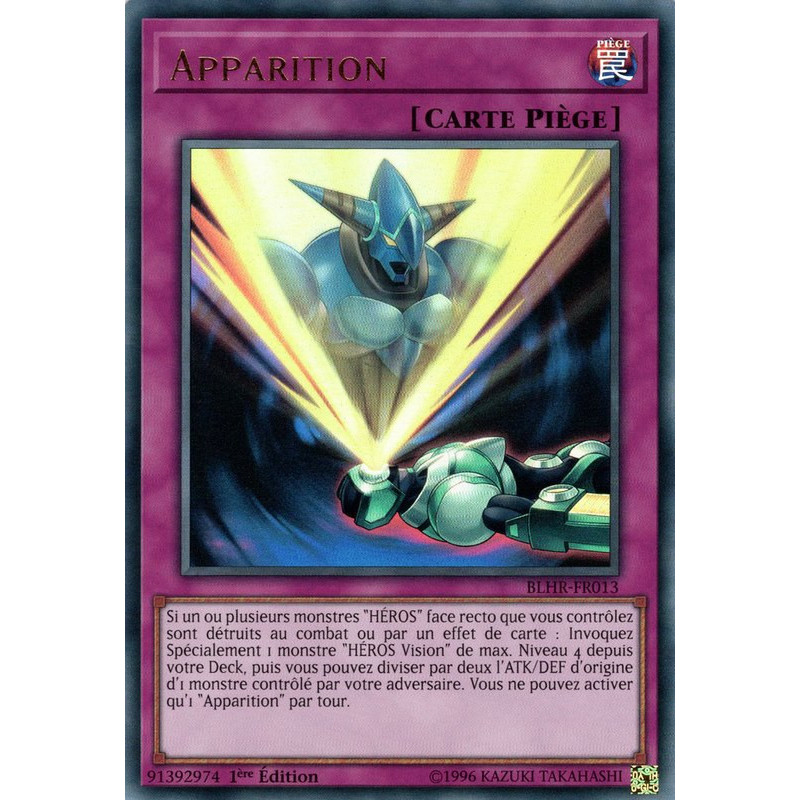 Yu-Gi-Oh-TCG-BLHR-FR013-UR-Apparition-Batailles-de-L-gende-La-Vengeance-du-H-ros