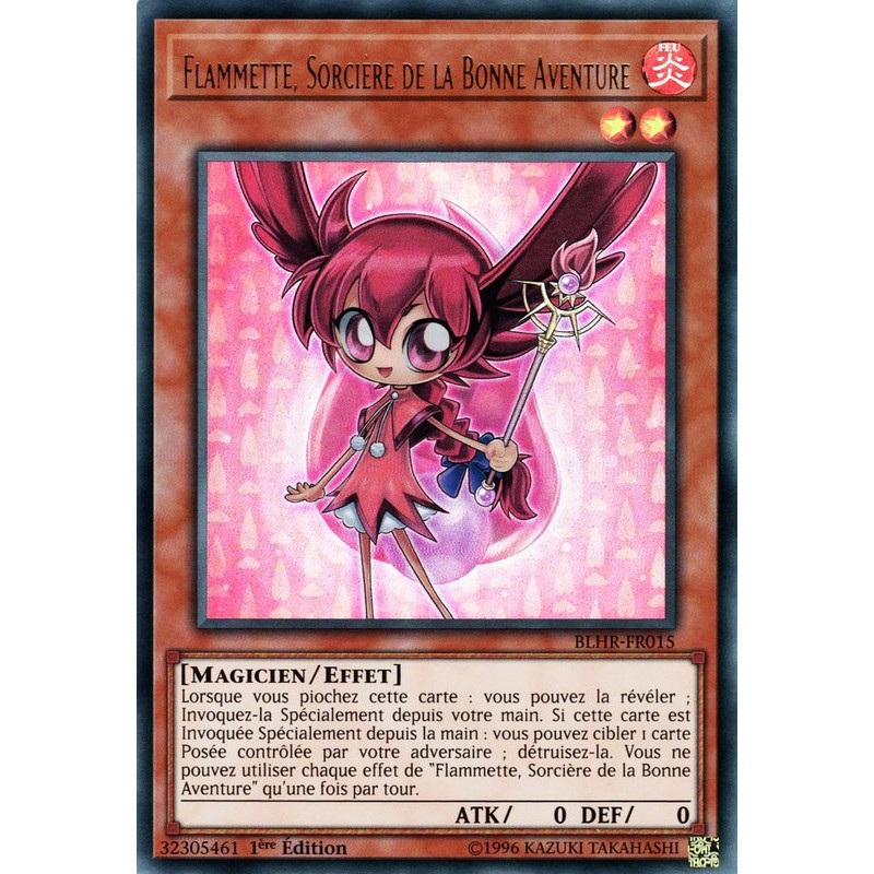 Yu-Gi-Oh-TCG-BLHR-FR015-UR-Flammette-Sorci-re-de-la-Bonne-Aventure-Batailles-de-L-gende-La-Vengeance-du-H-ros