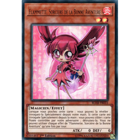 Yu-Gi-Oh-TCG-BLHR-FR015-UR-Flammette-Sorci-re-de-la-Bonne-Aventure-Batailles-de-L-gende-La-Vengeance-du-H-ros