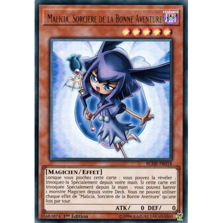 Yu-Gi-Oh-TCG-BLHR-FR018-UR-Malicia-Sorci-re-de-la-Bonne-Aventure-Batailles-de-L-gende-La-Vengeance-du-H-ros