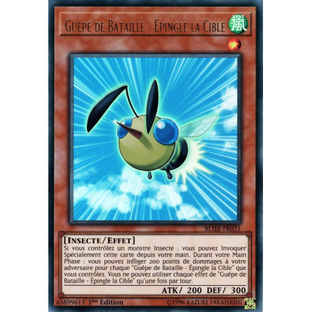 Yu-Gi-Oh-TCG-BLHR-FR031-UR-Gu-pe-de-Bataille-pingle-la-Cible-Batailles-de-L-gende-La-Vengeance-du-H-ros
