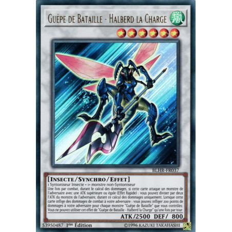 Yu-Gi-Oh-TCG-BLHR-FR037-UR-Gu-pe-de-Bataille-Halberd-la-Charge-Batailles-de-L-gende-La-Vengeance-du-H-ros