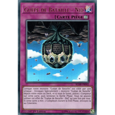 Yu-Gi-Oh-TCG-BLHR-FR042-UR-Gu-pe-de-Bataille-Nid-Batailles-de-L-gende-La-Vengeance-du-H-ros