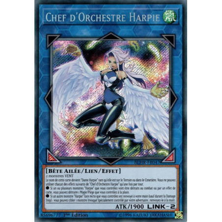 Yu-Gi-Oh-TCG-BLHR-FR047-SE-Chef-d-Orchestre-Harpie-Batailles-de-L-gende-La-Vengeance-du-H-ros