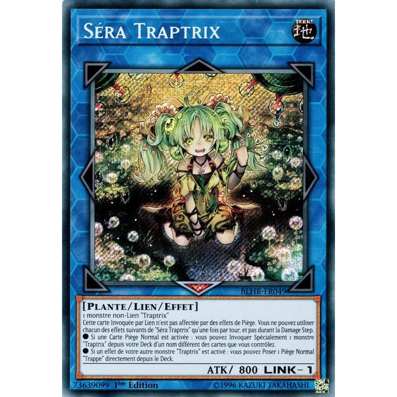 Yu-Gi-Oh-TCG-BLHR-FR049-SE-S-ra-Traptrix-Batailles-de-L-gende-La-Vengeance-du-H-ros