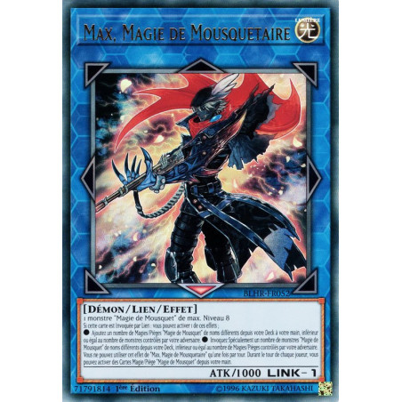 Yu-Gi-Oh-TCG-BLHR-FR052-UR-Max-Magie-de-Mousquetaire-Batailles-de-L-gende-La-Vengeance-du-H-ros