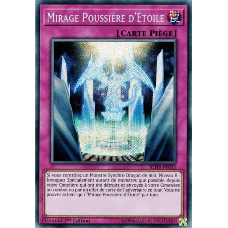Yu-Gi-Oh-TCG-BLHR-FR055-SE-Mirage-Poussi-re-d-toile-Batailles-de-L-gende-La-Vengeance-du-H-ros