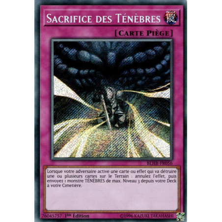 Yu-Gi-Oh-TCG-BLHR-FR056-SE-Sacrifice-des-T-n-bres-Batailles-de-L-gende-La-Vengeance-du-H-ros