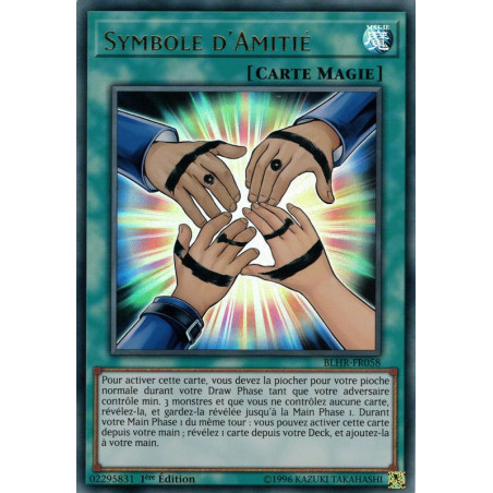 Yu-Gi-Oh-TCG-BLHR-FR058-UR-Symbole-d-Amiti-Batailles-de-L-gende-La-Vengeance-du-H-ros