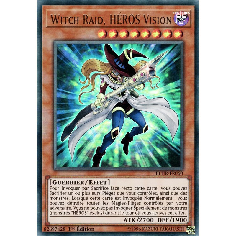 Yu-Gi-Oh-TCG-BLHR-FR060-UR-Witch-Raid-H-ROS-Vision-Batailles-de-L-gende-La-Vengeance-du-H-ros