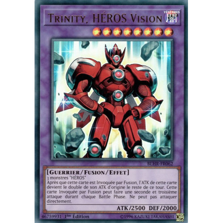 Yu-Gi-Oh-TCG-BLHR-FR062-UR-Trinity-H-ROS-Vision-Batailles-de-L-gende-La-Vengeance-du-H-ros