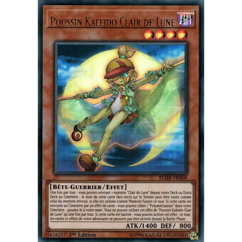 Yu-Gi-Oh-TCG-BLHR-FR068-UR-Poussin-Kal-ido-Clair-de-Lune-Batailles-de-L-gende-La-Vengeance-du-H-ros