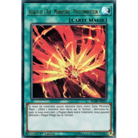 Yu-Gi-Oh-TCG-BLHR-FR091-UR-Assaut-de-l-Air-Man-uvre-Postcombustion-Batailles-de-L-gende-La-Vengeance-du-H-ros