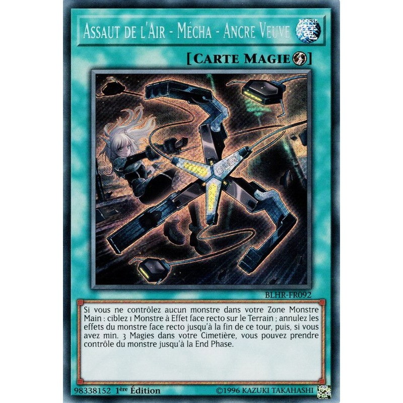 Yu-Gi-Oh-TCG-BLHR-FR092-SE-Assaut-de-l-Air-M-cha-Ancre-Veuve-Batailles-de-L-gende-La-Vengeance-du-H-ros