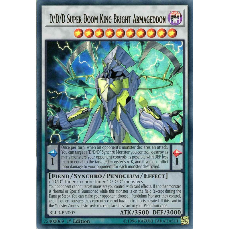 Yu-Gi-Oh-TCG-BLLR-EN007-UR-D-D-D-Super-Doom-King-Bright-Armageddon-Battles-of-Legend-Light-s-Revenge