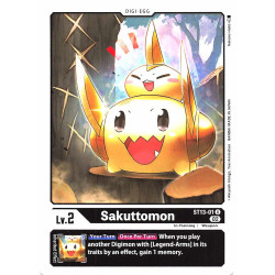 Digimon_TCG_ST13-01_Sakuttomon_Uncommon_Sinister_Order_Card_Game