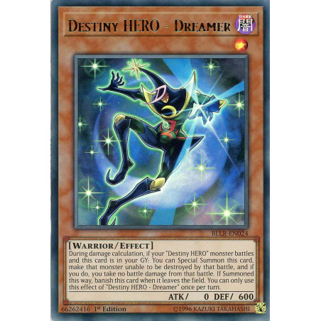 Yu-Gi-Oh-TCG-BLLR-EN024-UR-Destiny-HERO-Dreamer-Battles-of-Legend-Light-s-Revenge