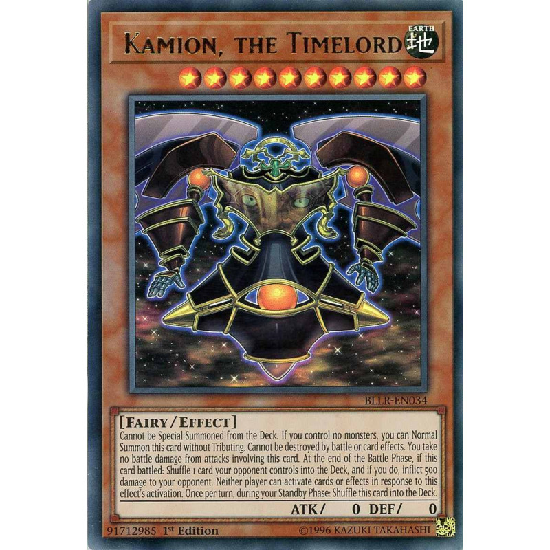 Yu-Gi-Oh-TCG-BLLR-EN034-UR-Kamion-the-Timelord-Battles-of-Legend-Light-s-Revenge