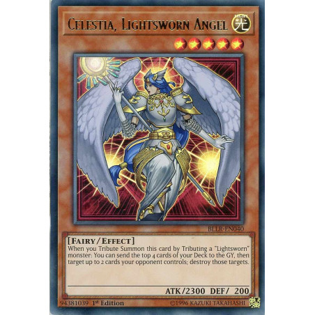 Yu-Gi-Oh-TCG-BLLR-EN040-UR-Celestia-Lightsworn-Angel-Battles-of-Legend-Light-s-Revenge