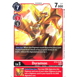 Digimon_TCG_ST13-04_Duramon_Uncommon_Sinister_Order_Card_Game
