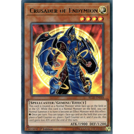 Yu-Gi-Oh-TCG-BLLR-EN048-UR-Crusader-of-Endymion-Battles-of-Legend-Light-s-Revenge