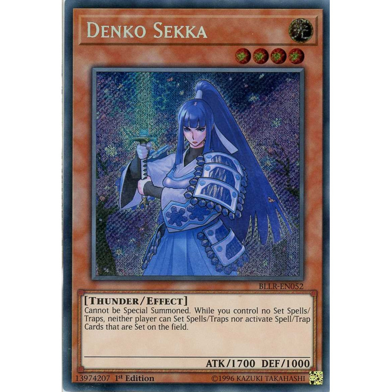 Yu-Gi-Oh-TCG-BLLR-EN052-SE-Denko-Sekka-Battles-of-Legend-Light-s-Revenge