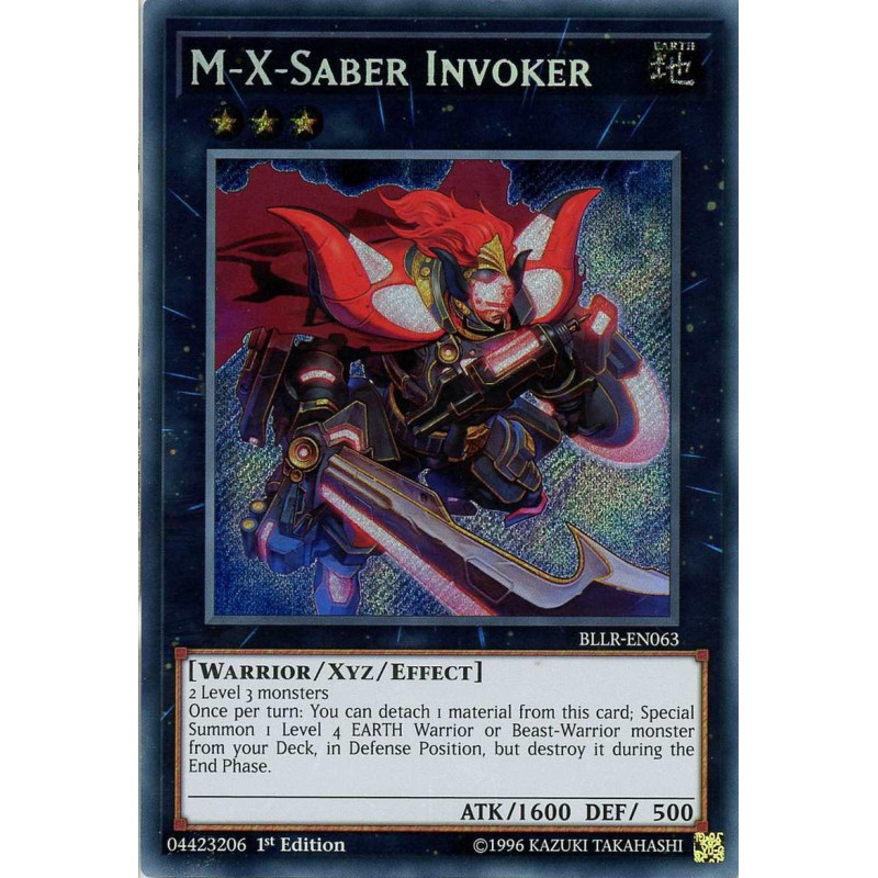 Yu-Gi-Oh-TCG-BLLR-EN063-SE-M-X-Saber-Invoker-Battles-of-Legend-Light-s-Revenge
