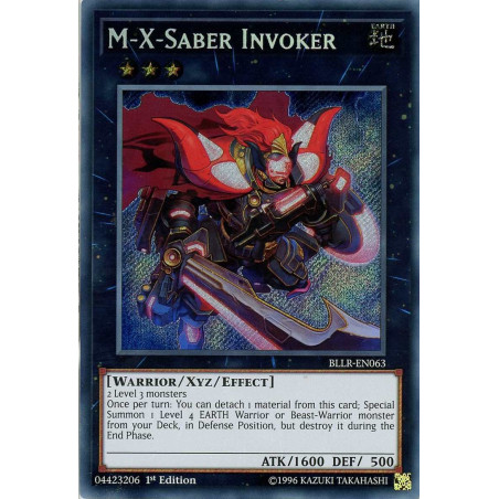 Yu-Gi-Oh-TCG-BLLR-EN063-SE-M-X-Saber-Invoker-Battles-of-Legend-Light-s-Revenge