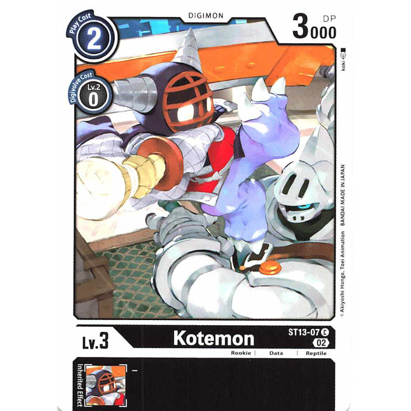 Digimon_TCG_ST13-07_Kotemon_Common_Sinister_Order_Card_Game