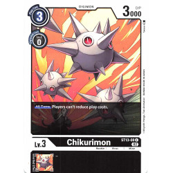 Digimon_TCG_ST13-08_Chikurimon_Common_Sinister_Order_Card_Game