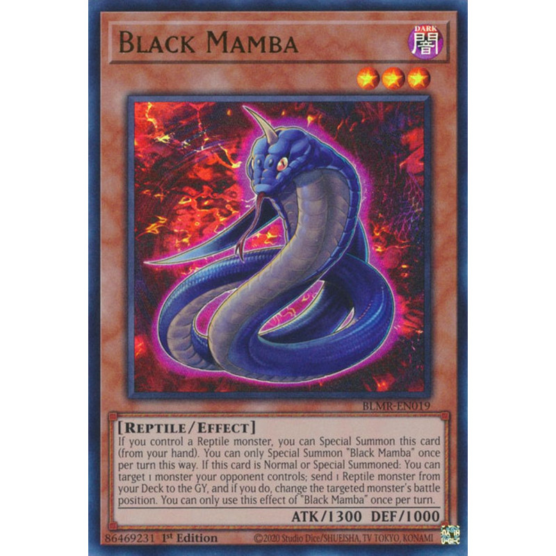 Yu-Gi-Oh-TCG-BLMR-EN019-UR-Black-Mamba-Battles-of-Legend-Monstrous-Revenge