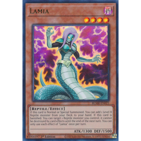 Yu-Gi-Oh-TCG-BLMR-EN021-UR-Lamia-Battles-of-Legend-Monstrous-Revenge