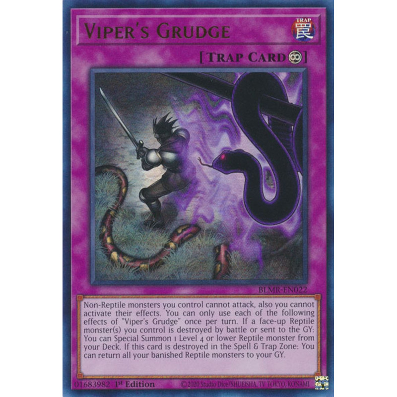 Yu-Gi-Oh-TCG-BLMR-EN022-UR-Viper-s-Grudge-Battles-of-Legend-Monstrous-Revenge