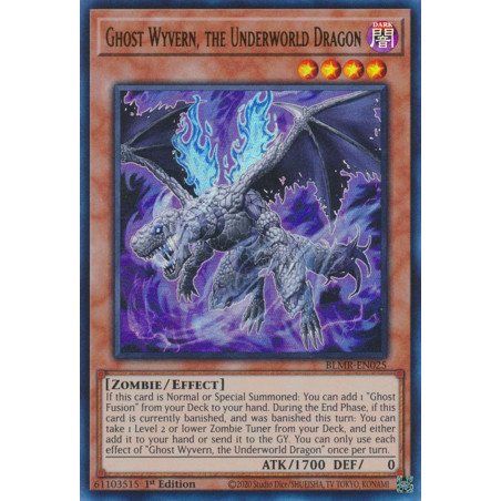 Yu-Gi-Oh-TCG-BLMR-EN025-UR-Ghost-Wyvern-the-Underworld-Dragon-Battles-of-Legend-Monstrous-Revenge