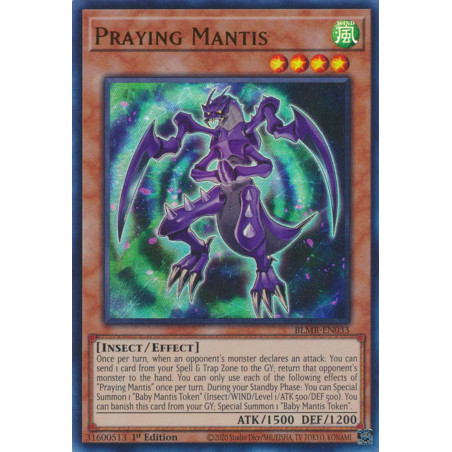 Yu-Gi-Oh-TCG-BLMR-EN033-UR-Praying-Mantis-Battles-of-Legend-Monstrous-Revenge