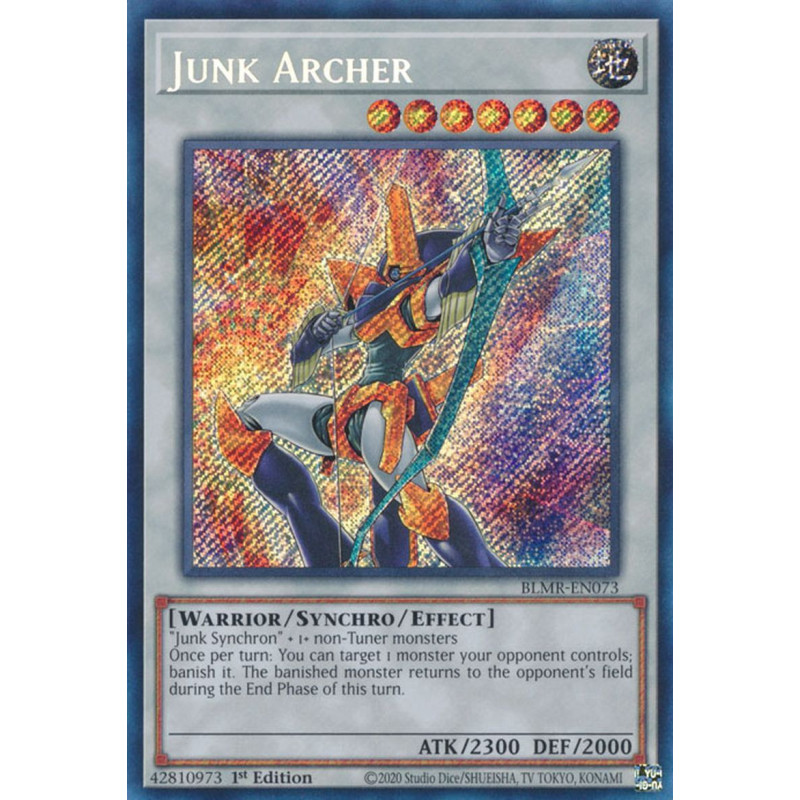 Yu-Gi-Oh-TCG-BLMR-EN073-SE-Junk-Archer-Battles-of-Legend-Monstrous-Revenge