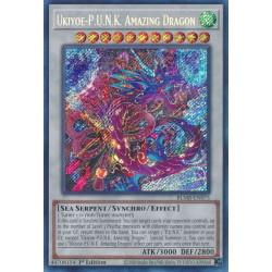 Yu-Gi-Oh-TCG-BLMR-EN075-SE-Ukiyoe-P-U-N-K-Amazing-Dragon-Battles-of-Legend-Monstrous-Revenge