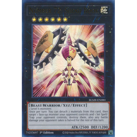 Yu-Gi-Oh-TCG-BLMR-EN080-UR-Number-72-Shogi-Rook-Battles-of-Legend-Monstrous-Revenge