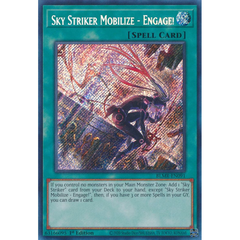 Yu-Gi-Oh-TCG-BLMR-EN091-SE-Sky-Striker-Mobilize-Engage-Battles-of-Legend-Monstrous-Revenge
