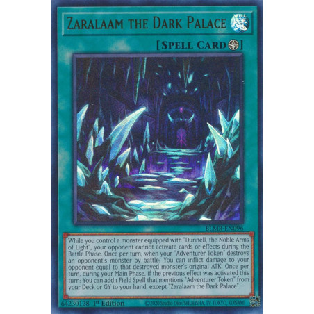 Yu-Gi-Oh-TCG-BLMR-EN096-UR-Zaralaam-the-Dark-Palace-Battles-of-Legend-Monstrous-Revenge