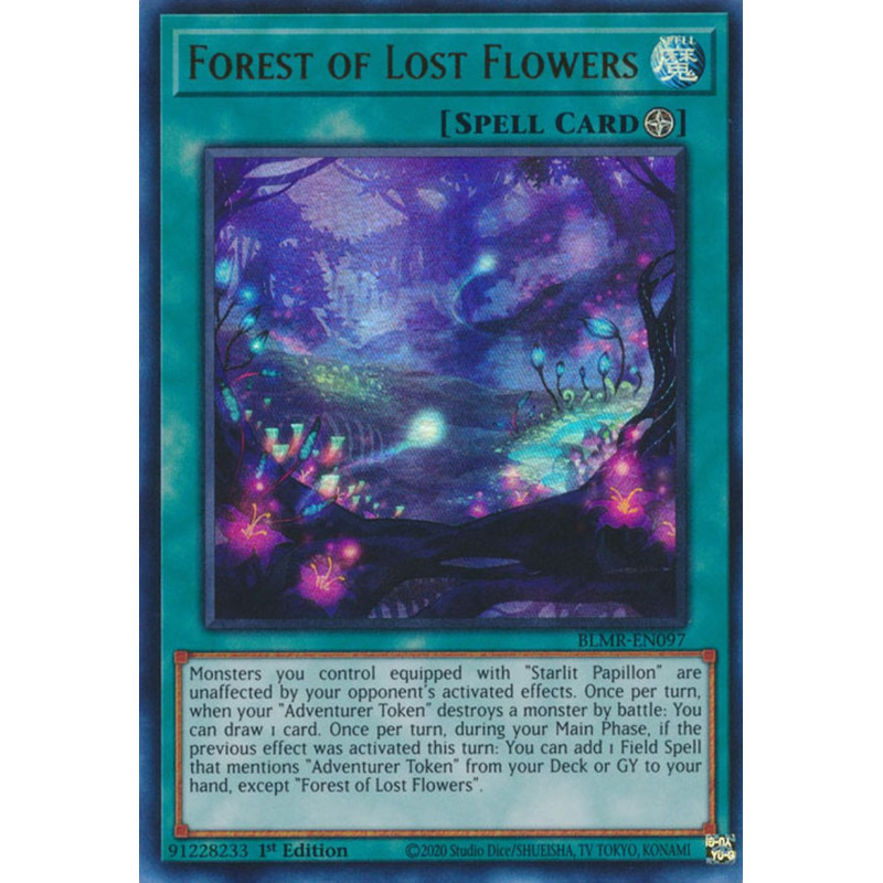 Yu-Gi-Oh-TCG-BLMR-EN097-UR-Forest-of-Lost-Flowers-Battles-of-Legend-Monstrous-Revenge