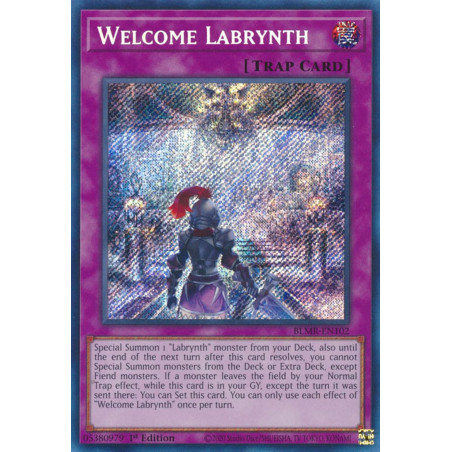 Yu-Gi-Oh-TCG-BLMR-EN102-SE-Welcome-Labrynth-Battles-of-Legend-Monstrous-Revenge