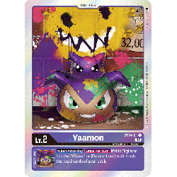 Digimon_TCG_ST14-01_Yaamon_Uncommon_Sinister_Order_Card_Game