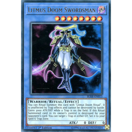 Yu-Gi-Oh-TCG-BLRR-EN013-UR-Litmus-Doom-Swordsman-Battles-of-Legend-Relentless-Revenge