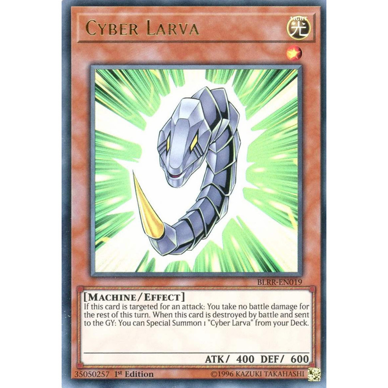 Yu-Gi-Oh-TCG-BLRR-EN019-UR-Cyber-Larva-Battles-of-Legend-Relentless-Revenge
