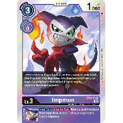 Digimon_TCG_ST14-02_Impmon_Super_Rare_Sinister_Order_Card_Game