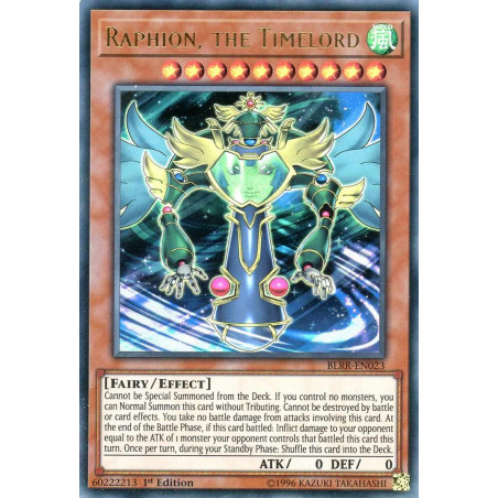 Yu-Gi-Oh-TCG-BLRR-EN023-UR-Raphion-the-Timelord-Battles-of-Legend-Relentless-Revenge