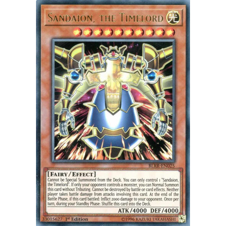 Yu-Gi-Oh-TCG-BLRR-EN025-UR-Sandaion-the-Timelord-Battles-of-Legend-Relentless-Revenge