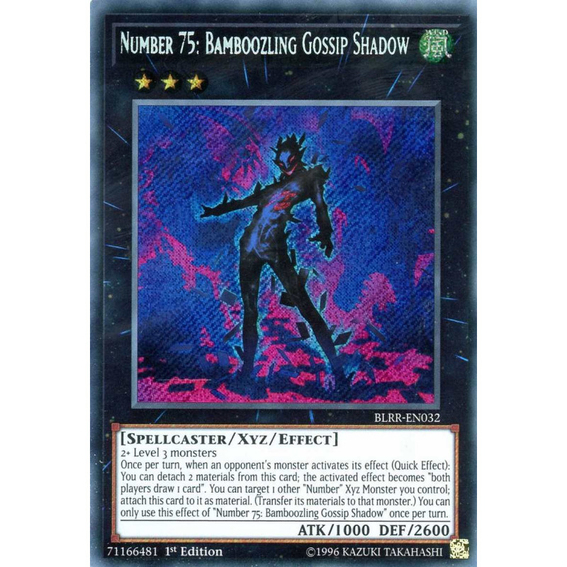 Yu-Gi-Oh-TCG-BLRR-EN032-SE-Number-75-Bamboozling-Gossip-Shadow-Battles-of-Legend-Relentless-Revenge